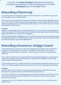 Hjertesvigt og knæathrose