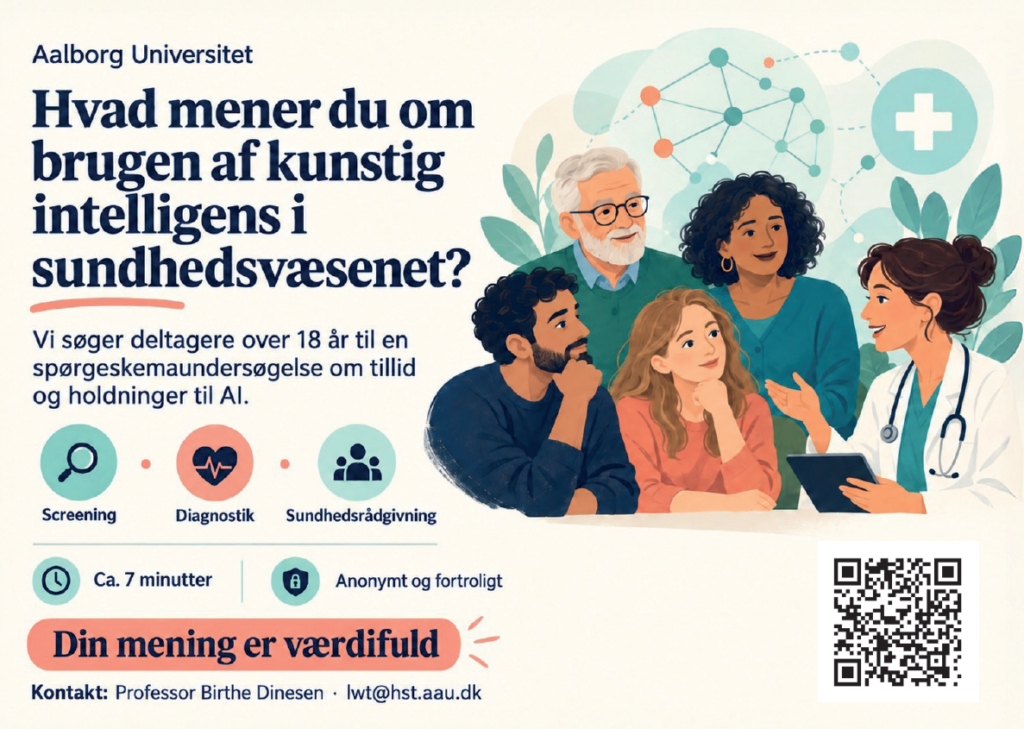 Spørgeskema om AI i sundhedsvæsenet Spørgeskema om AI i sundhedsvæsenet